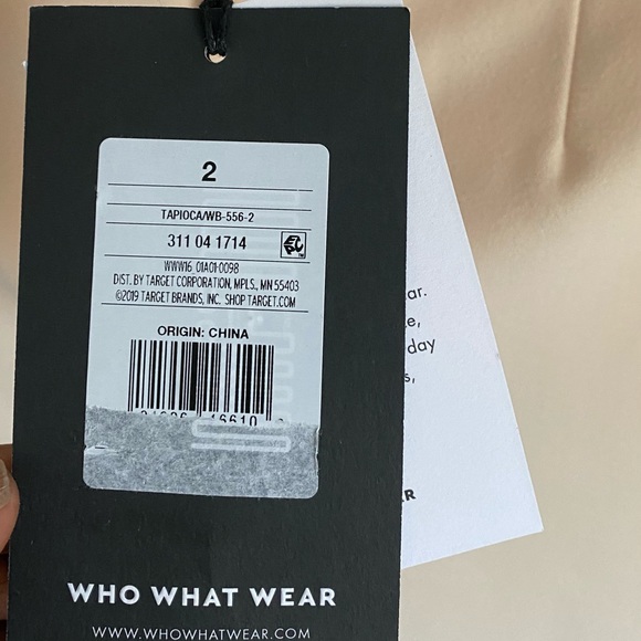 ✨SOLD✨ Who what wear| blushes pink wide leg work pants - Picture 6 of 6